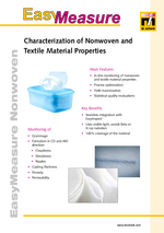 EasyMeasure: Monitoring Nonwoven Material Properties