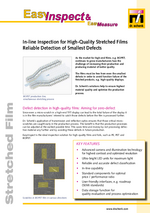 EasyInspect & EasyMeasure for Stretched Film