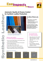 EasyInspect for Inspection of Synthetic Leather
